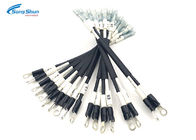 Tab 6.35 X 0.81mm Ring Terminals Cable , PVC Jacket Quick Disconnect Cable